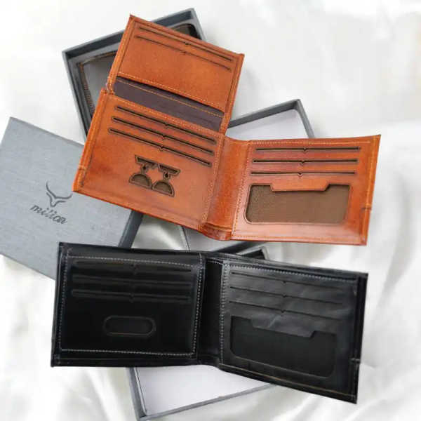 کیف پول چرم طبیعی مردانه