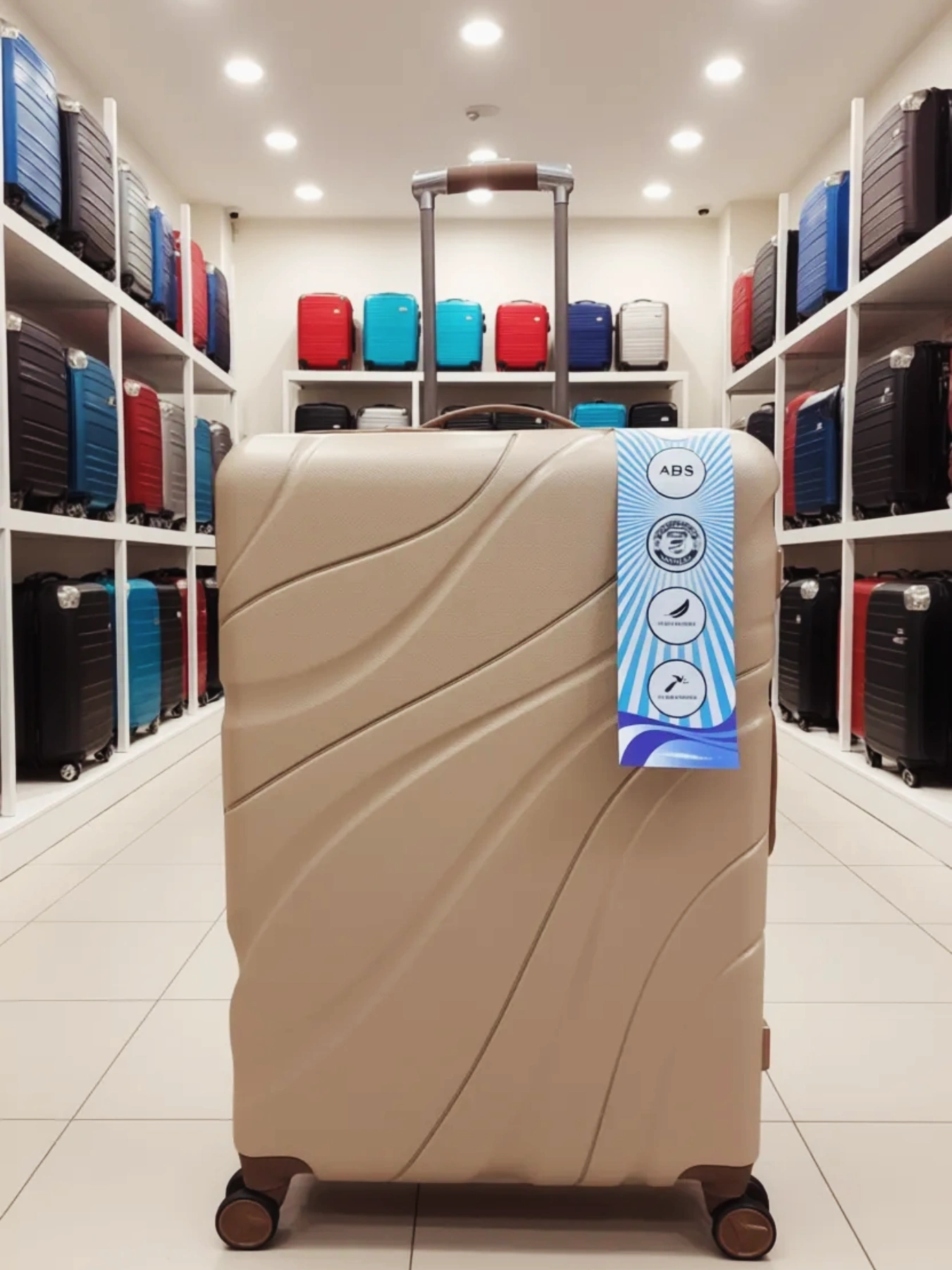 چمدان نشکن delsey